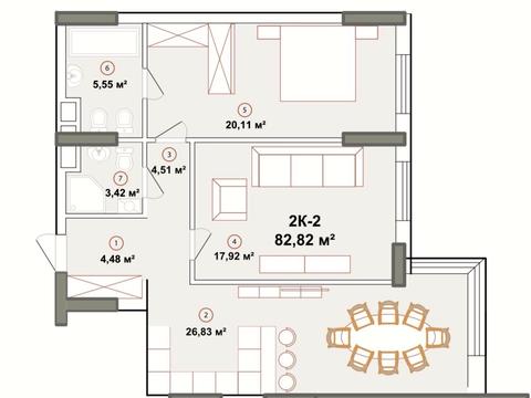 квартира по адресу Зверинецкая ул., 70-А
