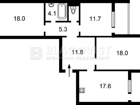квартира по адресу Балтийский пер., 1