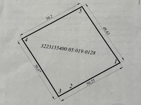 ділянка за адресою смт. Козин, Анатолія Солов'яненка вул.