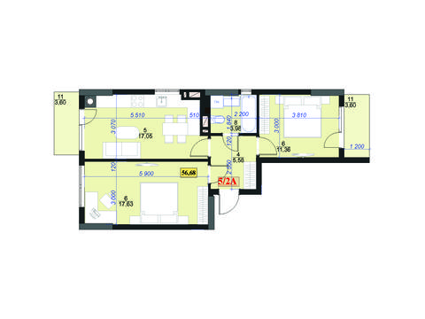квартира по адресу Гарбарская ул., 27
