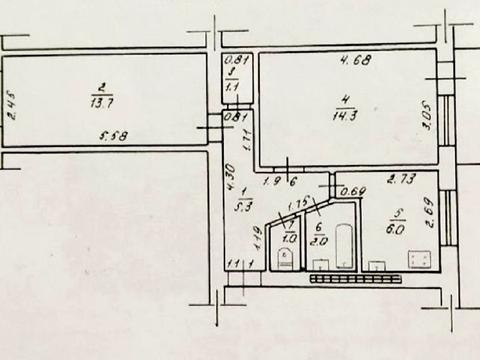 квартира по адресу Ивана и Юрия Лип ул. (Гайдара), 62