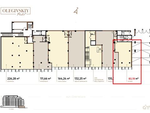 комерційна за адресою Олегівська вул., 36