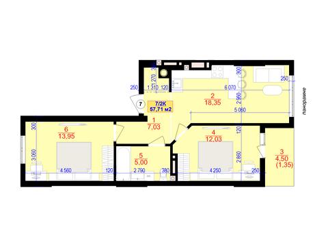 квартира за адресою Національної Гвардії вул., 3-В