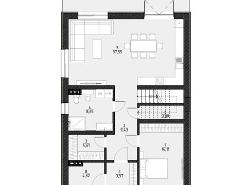 дом по адресу Академіка Кащенка ул.