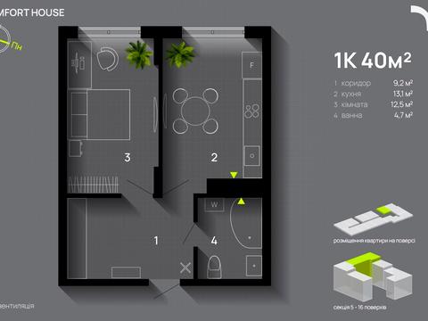 квартира за адресою Хіміків вул., 28