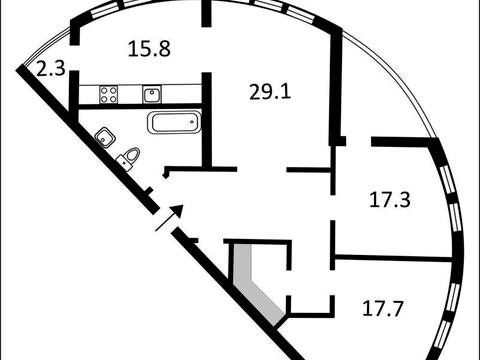 квартира по адресу Сапёрно-Слободская ул., 10