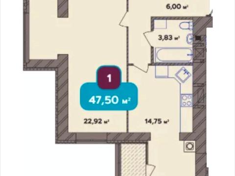 квартира по адресу Нижняя Береговая ул., 1