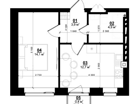 квартира по адресу Михаила Величко ул., 30