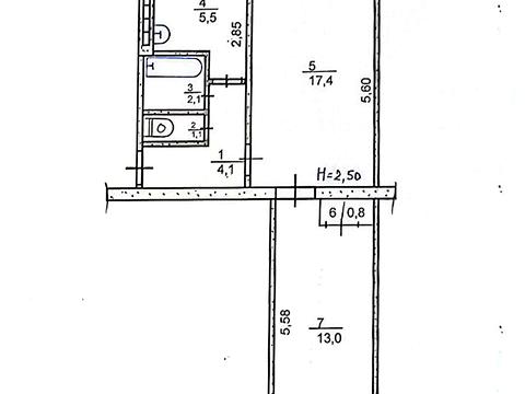 квартира по адресу Федора Караманиць ул. (Ватутіна), 58