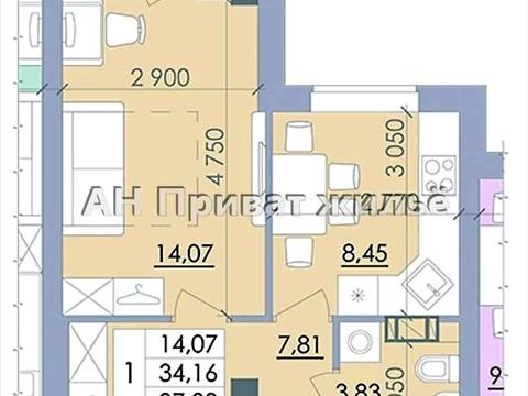 квартира за адресою Марії Башкірцевої вул., 20 к2