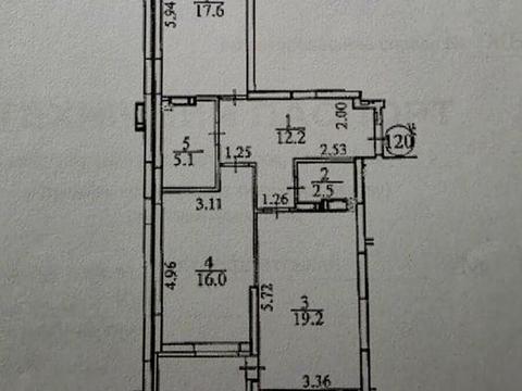 квартира за адресою Повітряних Сил просп. (Повітрофлотський), 56