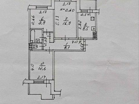 квартира по адресу Небесной Сотни просп. (Маршала Жукова), 83