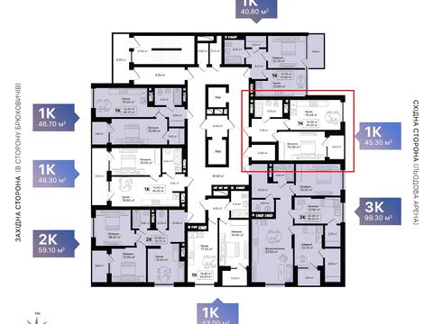 квартира по адресу Львов, Топольная ул., 4