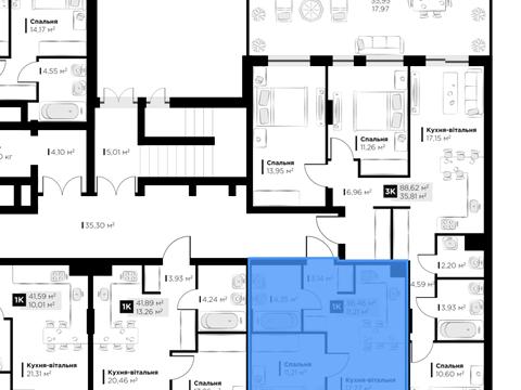 квартира за адресою Галицька вул., 1