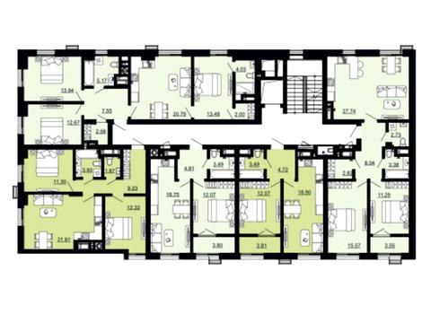 квартира по адресу Щурата ул., 2