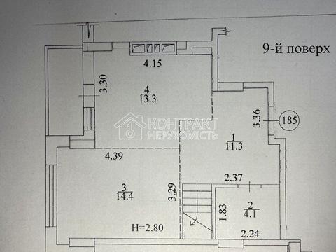 квартира по адресу Героев Харькова просп. (Московский), 158