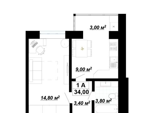 квартира за адресою Княгинин вул., 44