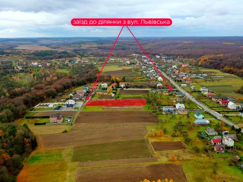 участок по адресу Затишна