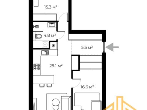 квартира за адресою Легоцького, 80