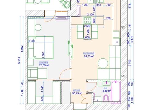 квартира за адресою Клочківська вул., 101ж