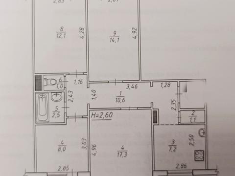 квартира за адресою Михайла Лушпи просп., 23