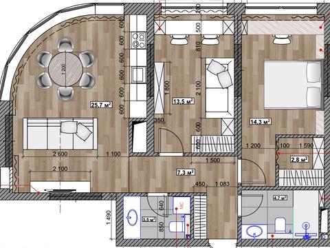 квартира за адресою Ужгородський пров., 4/1