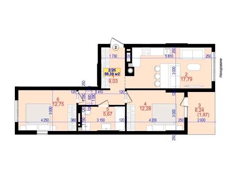 квартира за адресою Національної Гвардії вул., 3