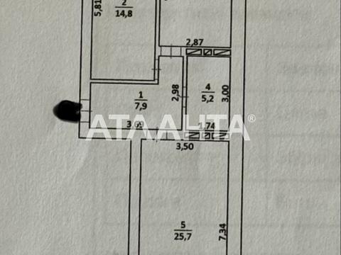 квартира по адресу Академика Сахарова ул., 1