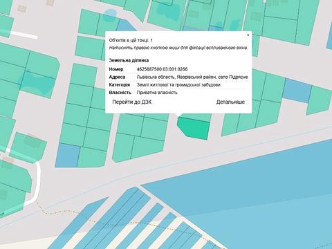 ділянка за адресою 