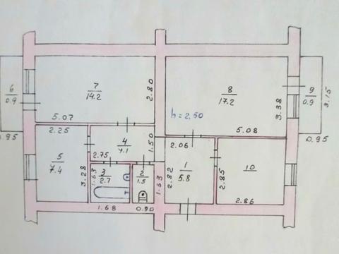 квартира за адресою смт. Великодолинське, Центральна вул., 1