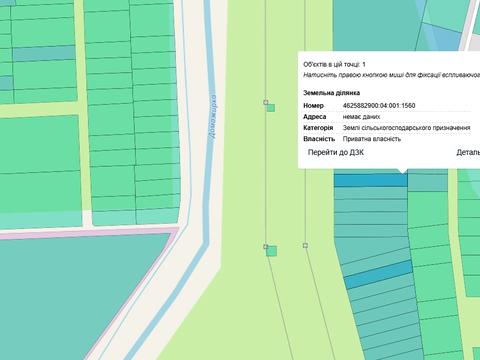 ділянка за адресою Лісова вул.