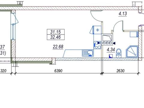 квартира по адресу Среднефонтанская ул., 1а