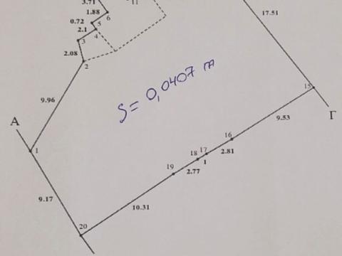 участок по адресу Варшавская ул.