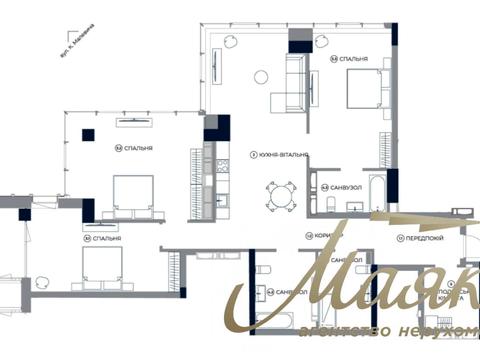 квартира по адресу Антоновича ул. (Горького), 136