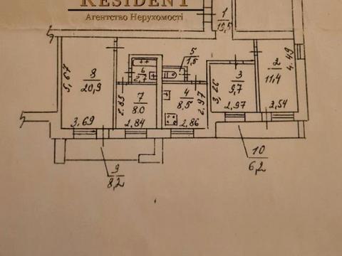 квартира по адресу Славы бульв., 50