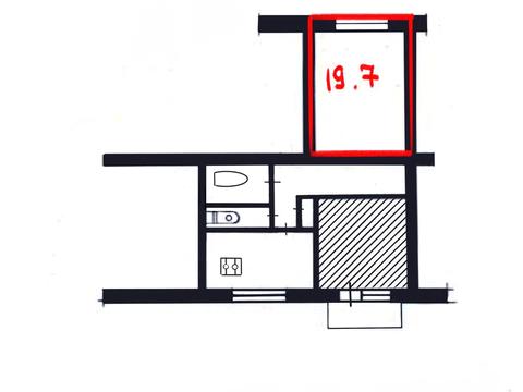 кімната за адресою Відрадний просп. (Чубаря), 51