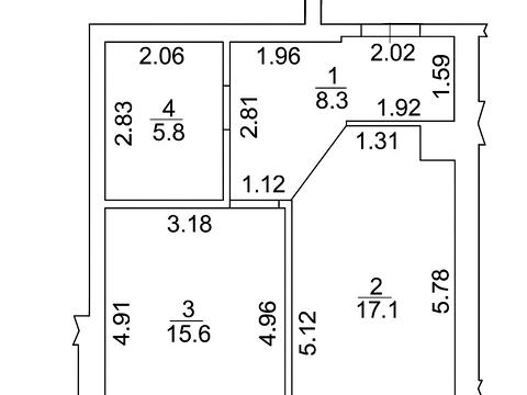 квартира за адресою Повітряна вул., 78