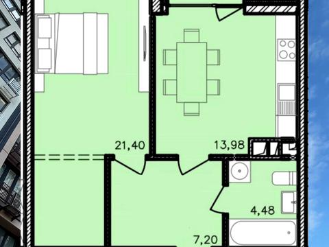 квартира за адресою Івана Франка вул., 40 к1