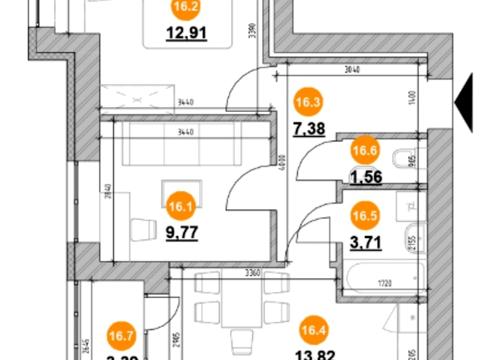 квартира по адресу Роксоланы ул., 151