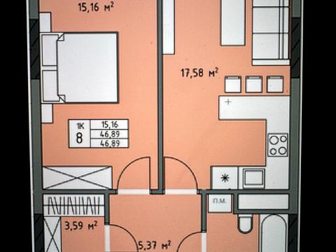 квартира по адресу Трускавецкая ул., 48