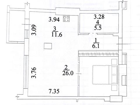 квартира за адресою Митрополита Василя Липківського вул. (Урицького), 33-А