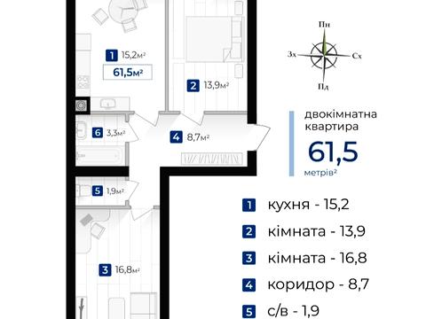 квартира по адресу Евгения Коновальца ул., 23
