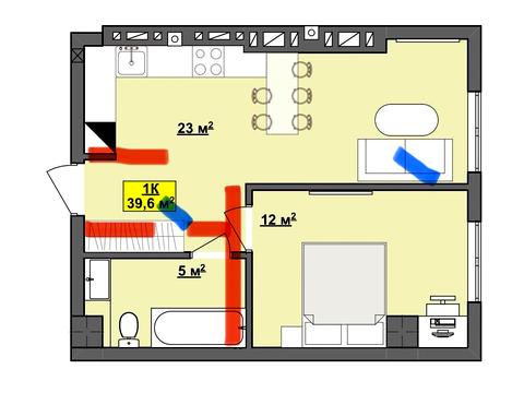 квартира по адресу Национальной Гвардии ул., 3-Г