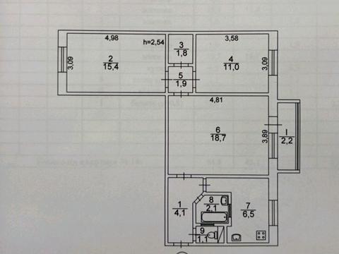 квартира по адресу Нагорная ул., 12
