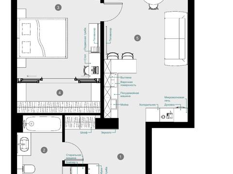 квартира по адресу Андрея Верхогляда ул. (Михайла Драгомирова), 14-А