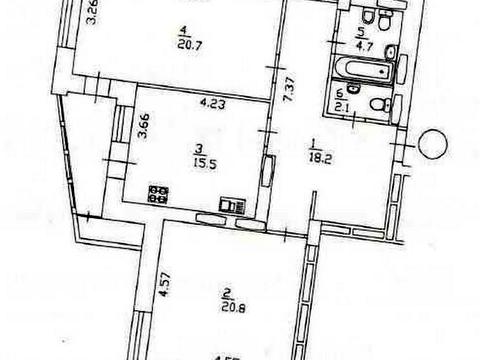 квартира за адресою Ірпінська вул., 69-Б