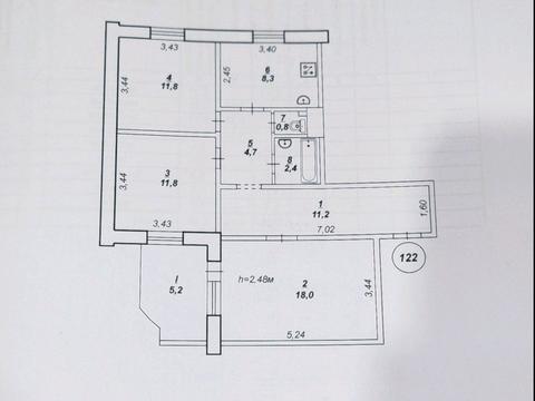 квартира за адресою 5-й Зарічний мікрорайон , 85