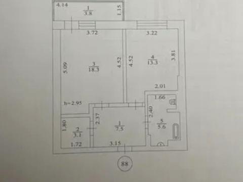 квартира по адресу Андрея Верхогляда ул. (Михайла Драгомирова), 3