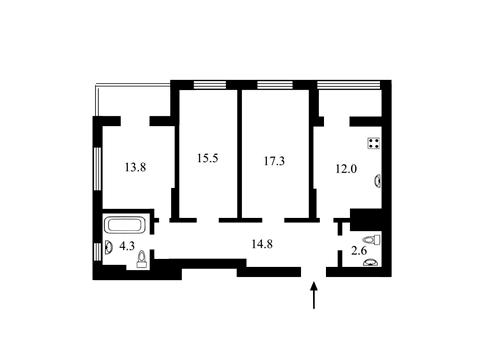 квартира за адресою Кудрявська вул., 24а