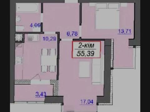 квартира по адресу Василия Симоненко ул., 23